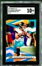 2020 PANINI Elite Gardner Minshew II Aspirations Die-Cut SGC 10   /24