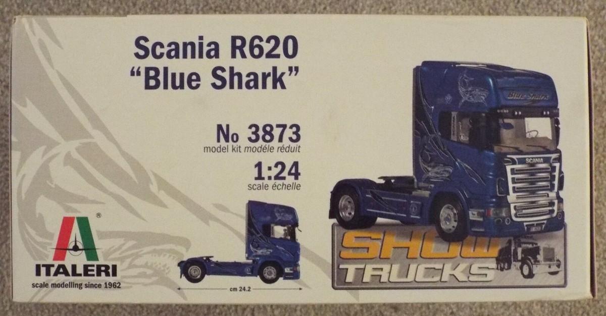 1/24 Scania R620 “Blue Shark” Show Truck Italeri #3873