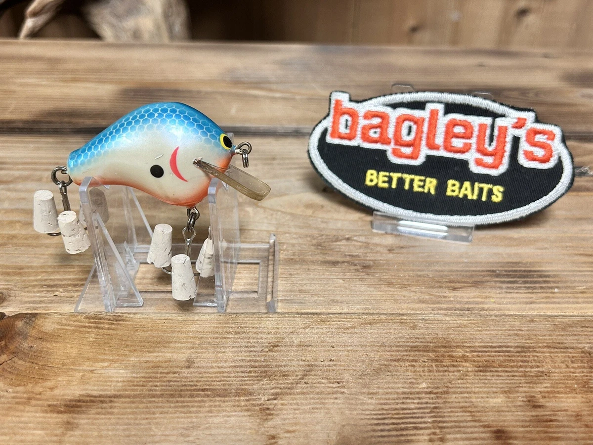 Leurre Crankbait Bagley Vintage – Bois – 6 Pouces – Occasion – Superbe Couleur