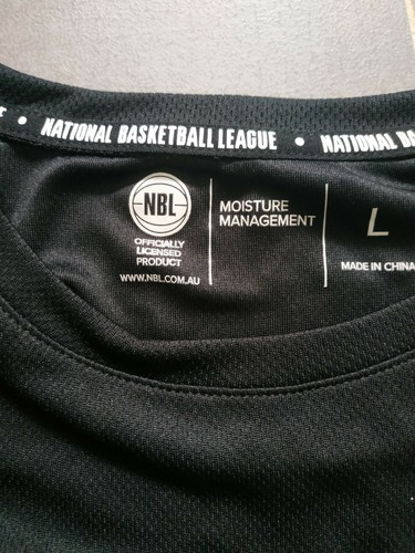 MEN'S "NBL" TOP LICENSED PRODUCT SIZE L NEW with tag combo 2 Tee and 1 short - Picture 2 of 7