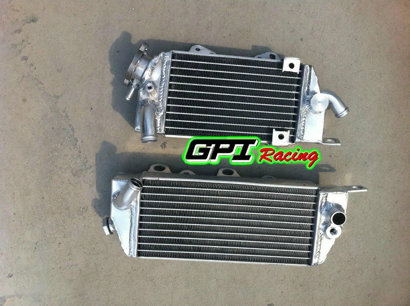 Radiador de aluminio L&R para Kawasaki KLX 300R KLX300 KLX300R 1997-2007 06 05 04 03 Foto 2 de 4