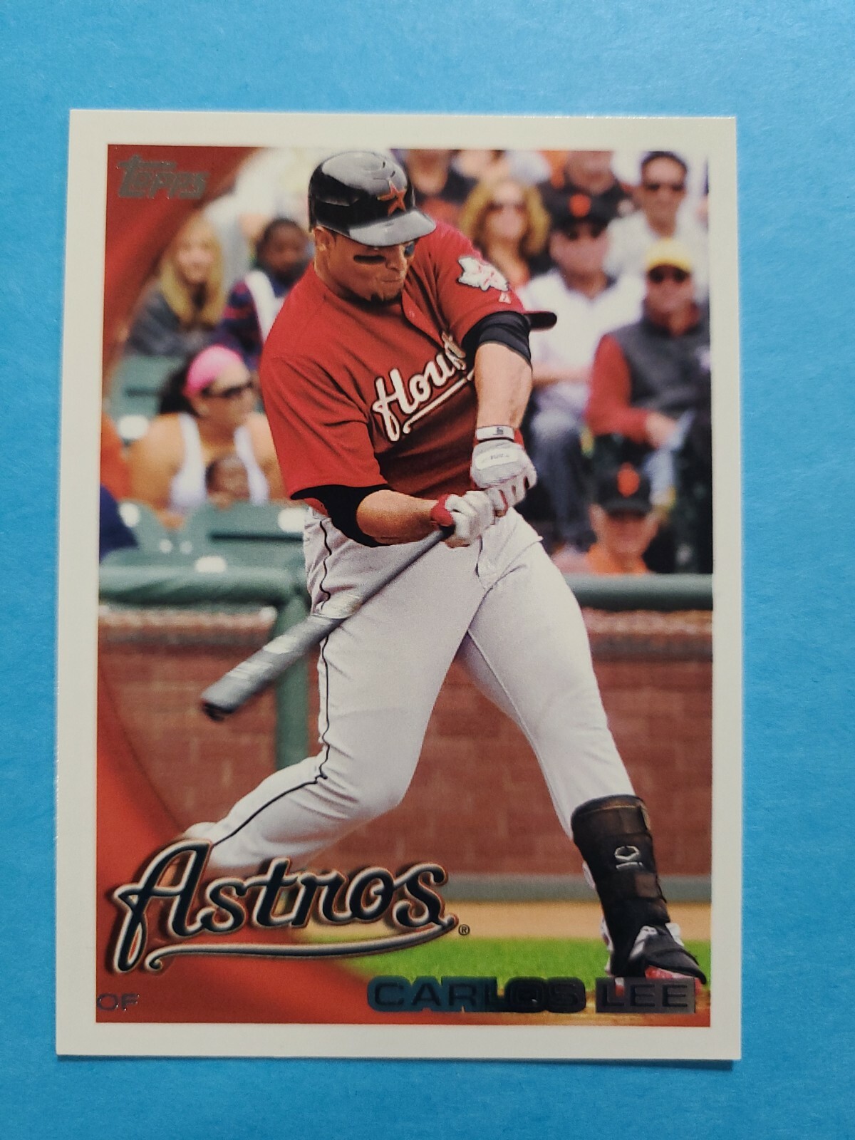 CARLOS LEE 2010 TOPPS BASEBALL CARD # 529 F0954 | eBay