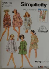 Simplicity- 9914 - MISSES' BEACH COVER-UP AND ROBE