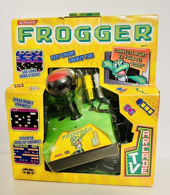 Sealed Frogger Plug & Play Classic Arcade Game 2004 Konami Majesco New