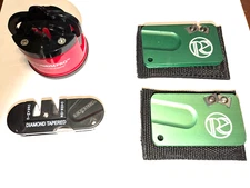 Four (4) KNIFE SHARPENERS Carbide Redi-Edge  Cold Steel  SunrisePro