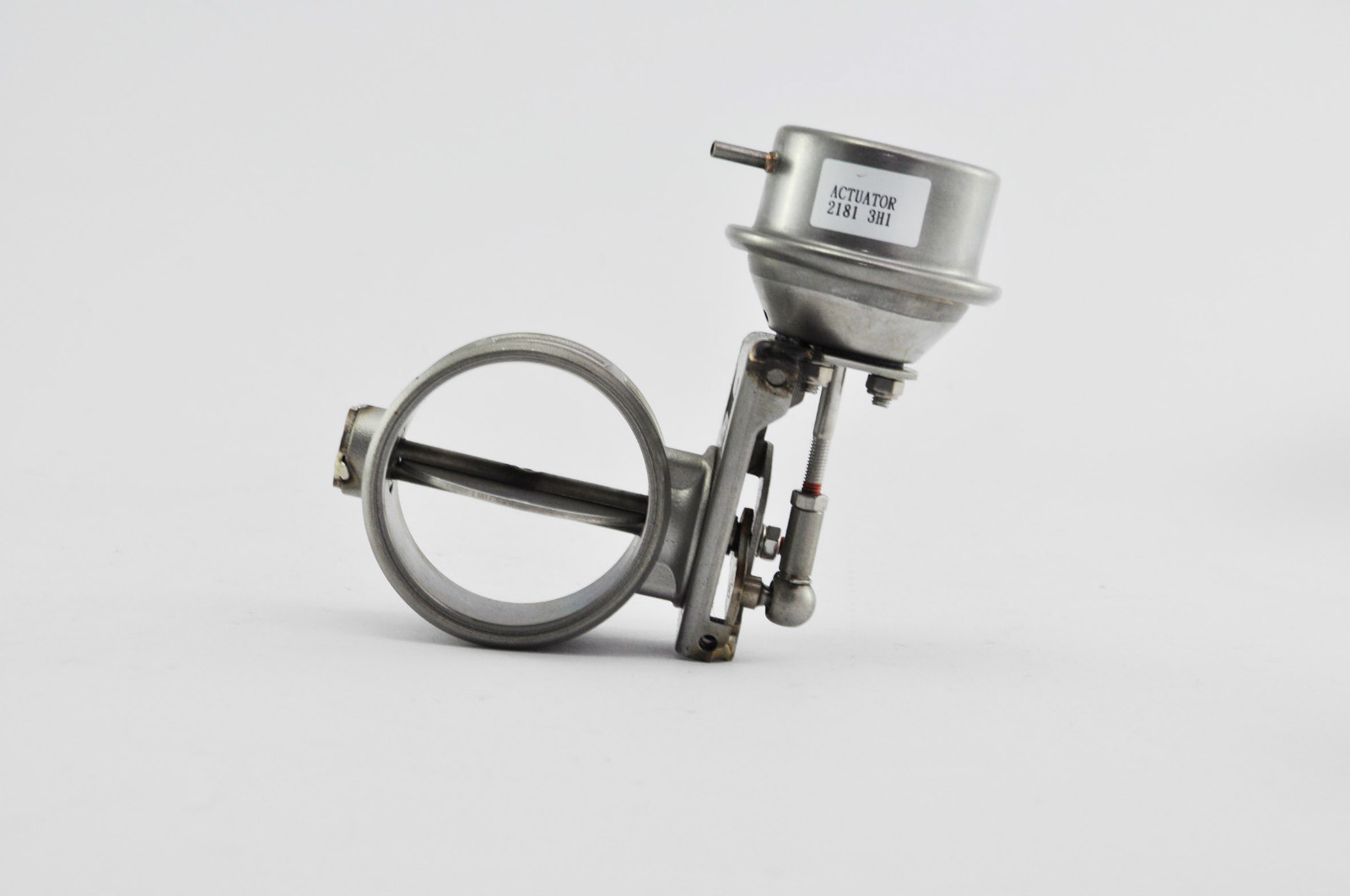 Exhaust Vacuum Valve with Vacuum Actuator 76mm Open Baffle O176902 eBay