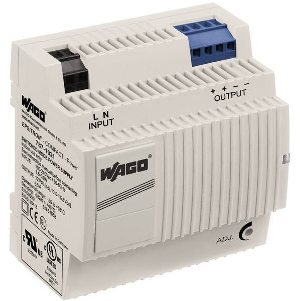 WAGO 787-1021  Alimentatore per guida DIN  EPSITRON® COMPACT POWER  15.5 V/DC 6.