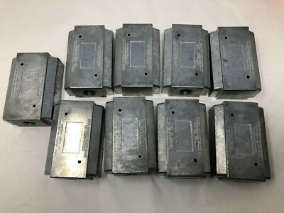 Heavy Duty Single Gang Electrical Outlet Box - Lot of 9