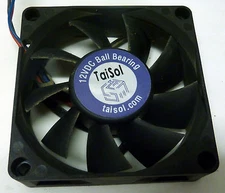 TAISOL MODEL AFB0712UHD DC BRUSHLESS CASE COOLING FAN 