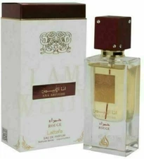 LATTAFA ANA ABIYEDH ROUGE 60ML ARABIAN VETIVER BERGAMOT AMBER EDP PERFUME..