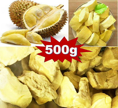 Durian Montong Freeze Dried 100% Natural Thai Fruit Healthy Snack Party (500g)