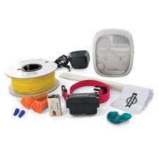 PetSafe Stubborn Pet Dog In-Ground Radio Fence Kit Collar/500 Wire/Training Flag