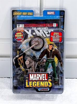 MARVEL LEGENDS LOGAN WOLVERINE LEGENDARY RIDERS SERIES X-MEN TOY