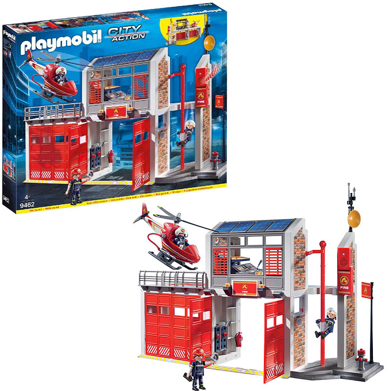 Playmobil Grande centrale dei vigili del fuoco 9462 - Immagine 3