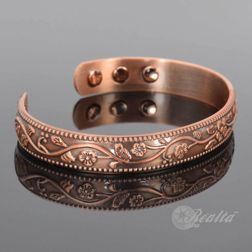 Pulsera magnética de cobre para mujer joyería magnética efectiva ~ muñeca pequeña ~ FC - Imagen 3 de 4