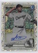 2020 Bowman Chrome Prospects Speckle Refractor 259/299 Lency Delgado Auto v9t