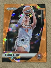 Marina Mabrey 2024 Panini WNBA Prizm Orange Ice Prizm #132 Connecticut Sun