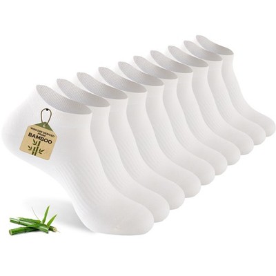 Ultra Thin Ankle Socks for Women, 5 Pairs Bamboo Rayon Low Cut Breathable Sea...
