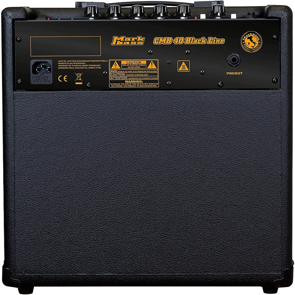 Combo amplificador de bajos Markbass CMB 101 Black Line 1x10 40W Foto 2 de 2