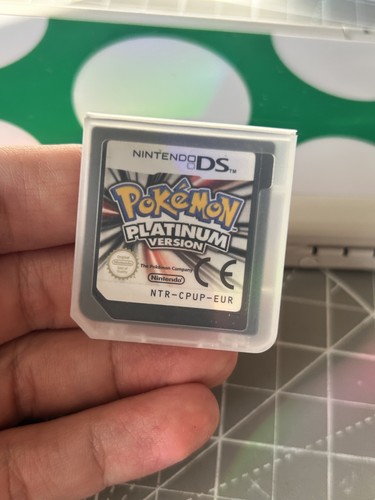 Originale Nintendo ✅ Pokemon Versione Platino Nintendo DS NDS UK PAL EUR J20 - Foto 8 di 12