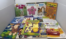 Pre-K Kindergarten 1st Grade School Educational Workbooks Math, Writing 17 BOOKS
