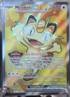 Meowth ex 107/088 Me03: Perfect Order Holo rare illustration POKEMON TCG