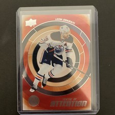 2022-23 upper deck #ca-9 leon draisaitl centre of attention