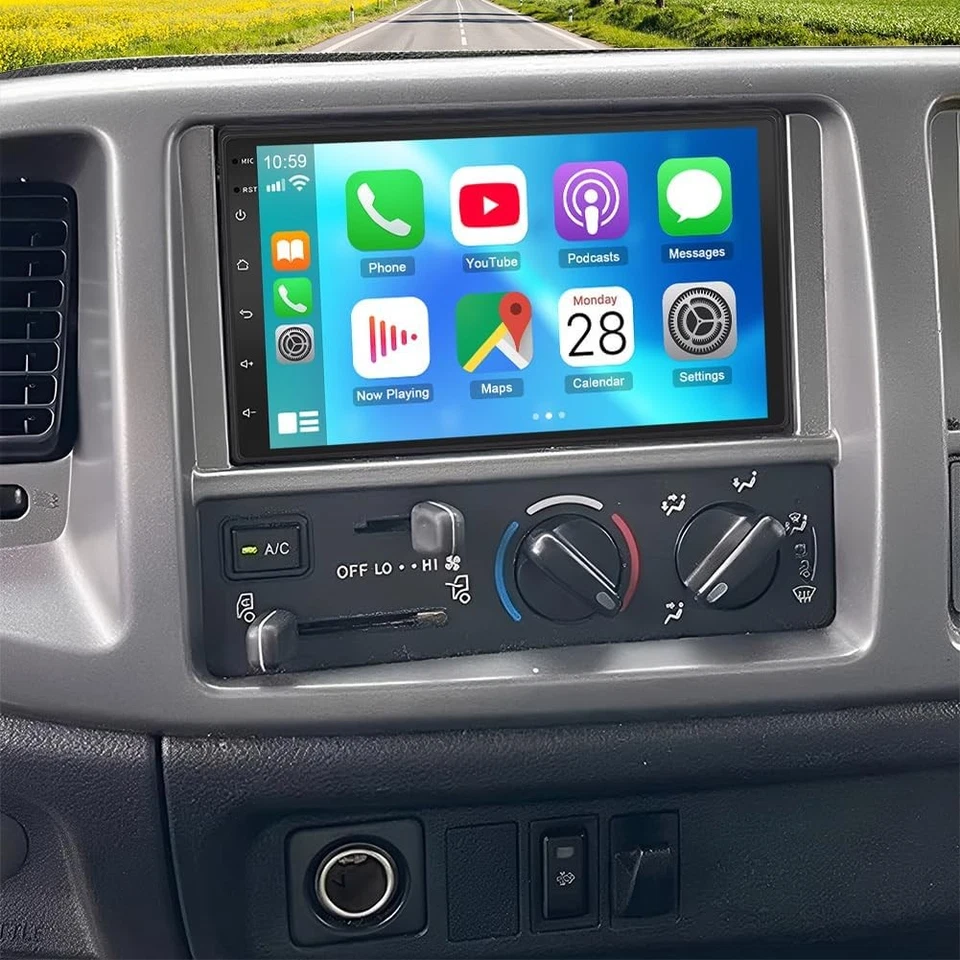 For 2005-2020 Hino 165 268 308 338 Car Stereo Radio Carplay Android14 GPS NAVI - Image 2 of 4