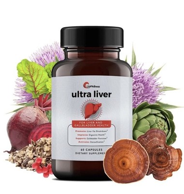 UpWellness Ultra Liver Supplement for Liver Health and Gallbladder *SHIPS FREE*
