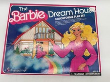 Colorforms Barbie Dream House 2020 Mattel Play Set w/ 37 Colorforms EUC
