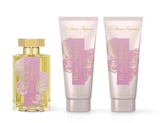 L'Artisan Parfumeur Rose Privee 3pc Gift Set For Women100ml EDP+2x100ml Body