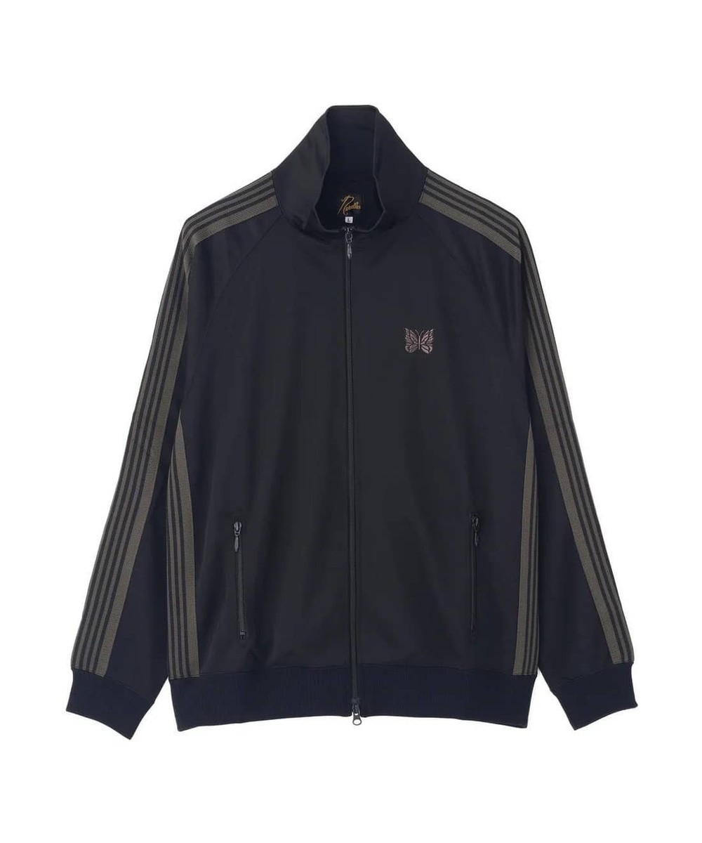 Needles B'2nd EXCLUSIVE poly smooth Track Jacket BLACK | eBay