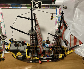 LEGO 6285 BLACK SEAS BARRACUDA Pirates Vintage Galleon Pirates 1989 Legoland