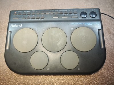 Roland PAD-5 Handypad Drum Machine Midi Controller  Vintage  Netzteil İnkl.