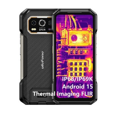 Ulefone Armor 27T+ Wärmebildkamera Robust Smartphone 6,78''24GB+256GB Android 15