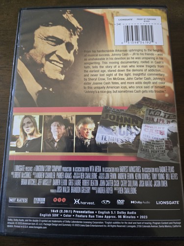 Johnny Cash : The Redemption of an American Icon (DVD, 2023) 2 Disc Set - Picture 2 of 4