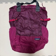PATAGONIA Ultralight Black Hole Tote Pack Purple 2Way Foldable Bag Unisex Used