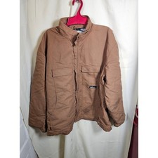 Workrite FR Flame Resistant Canvas Field Jacket Brown Duck Work Coat Mens 3XL