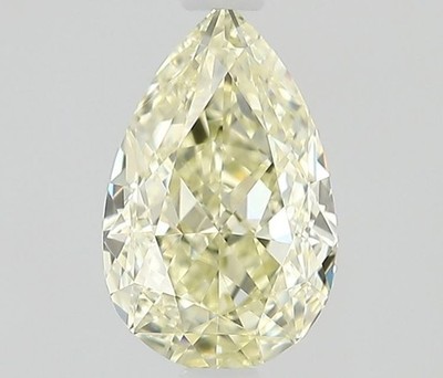 0.43 CT Natürlich Diamant GIA Zertifiziert Exzellent Fassung Birne UV Range / If