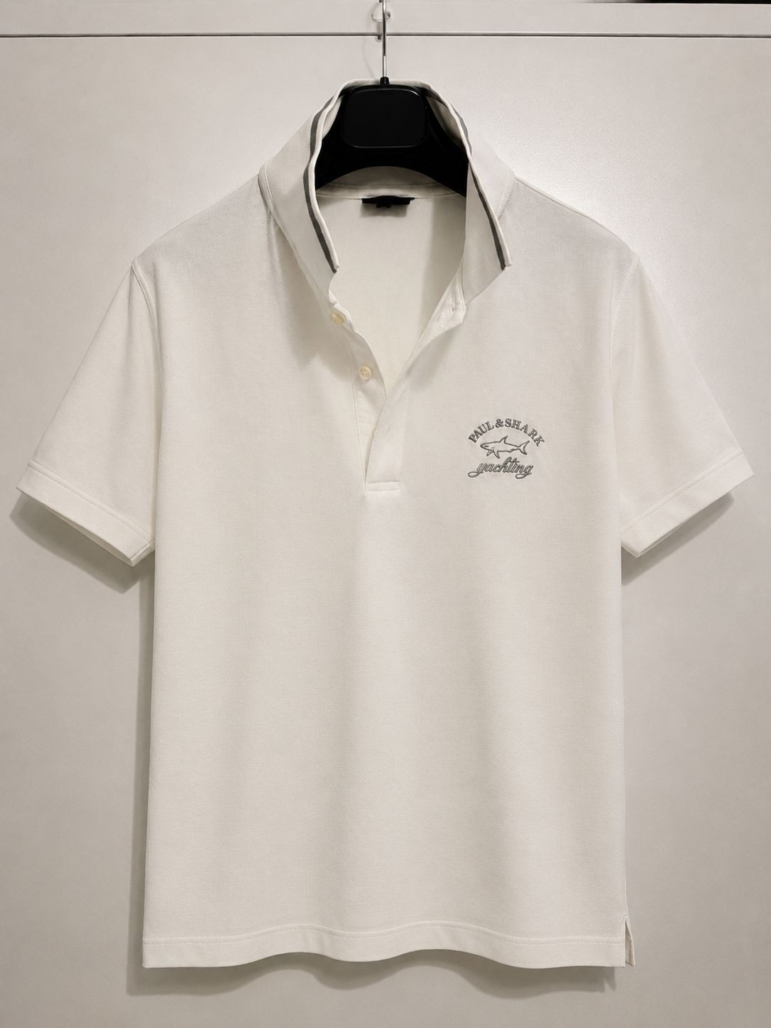 Original Paul & Shark white polo shirt image 3