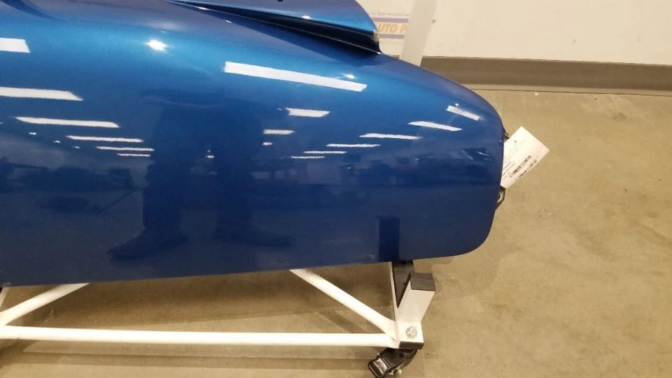 02 DODGE VIPER GEN 2 DOOR ASSEMBLY FRONT RIGHT PASSENGER BLUE - Image 4 of 4