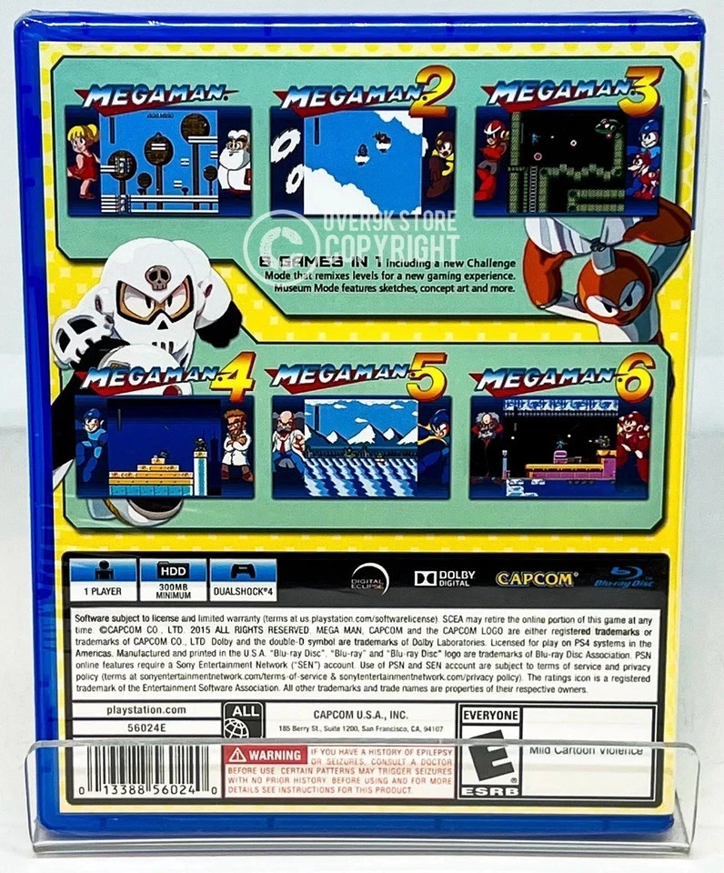 Mega Man Legacy Collection - US VERSION - PS4 - Brand New | Factory Sealed - Image 2 of 4