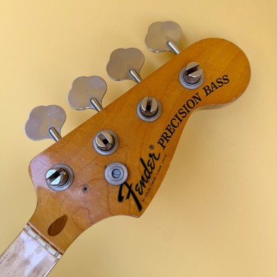 Original 1975 Fender Precision Bass ''A'' Neck - Loaded One-piece Maple.