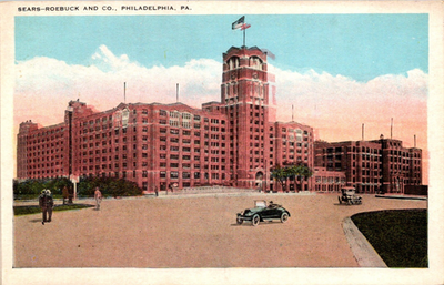 #ad Pennsylvania PA Philadelphia Sears Roebuck Co Plant Postcard Old Vintage Card PC $4.95