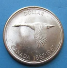 1967 Canadian Silver Dollar