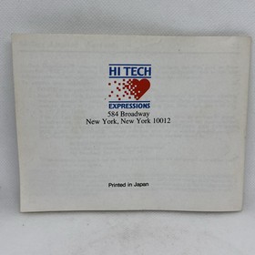 WIN, LOSE OR DRAW Nintendo NES Manual Only Instruction Booklet