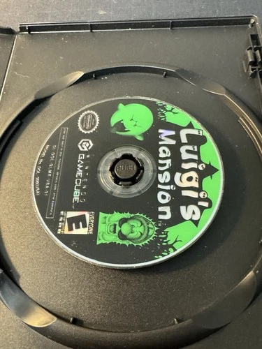 Luigi's Mansion Nintendo GameCube 2003 Action-Adventure Game for Everyone