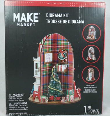 Make Market 3D Diorama Kit Christmas Scenes New Sealed SHIPS FREE