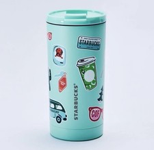 NWT Starbucks Road Trip Collection 2026 SS Sticker Tumbler HTF