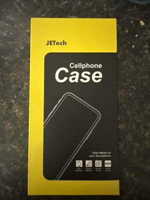 JETech Soft Clear Cover (black)  For Iphone 16 6.1 Inch
